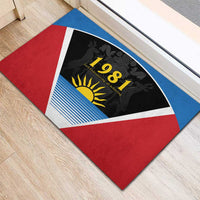 Antigua and Barbuda 1981 Rubber Doormat Each Endeavouring All Achieving - Wonder Print Shop