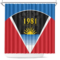 Antigua and Barbuda 1981 Shower Curtain Each Endeavouring All Achieving