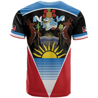 Antigua and Barbuda 1981 T Shirt Each Endeavouring All Achieving - Wonder Print Shop