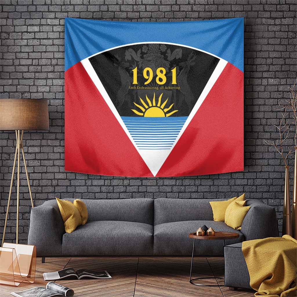 Antigua and Barbuda 1981 Tapestry Each Endeavouring All Achieving - Wonder Print Shop