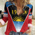 Antigua and Barbuda 1981 Women Casual Shirt Each Endeavouring All Achieving - Wonder Print Shop