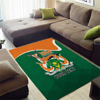 Niger Republic Day Personalized Area Rug Fraternite Travail Progres LT9 - Wonder Print Shop