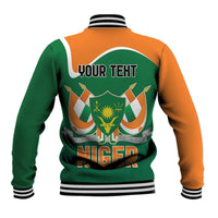Niger Republic Day Personalized Baseball Jacket Fraternite Travail Progres LT9 - Wonder Print Shop