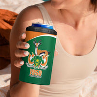Niger Republic Day Personalized 4 in 1 Can Cooler Tumbler Fraternite Travail Progres LT9 - Wonder Print Shop