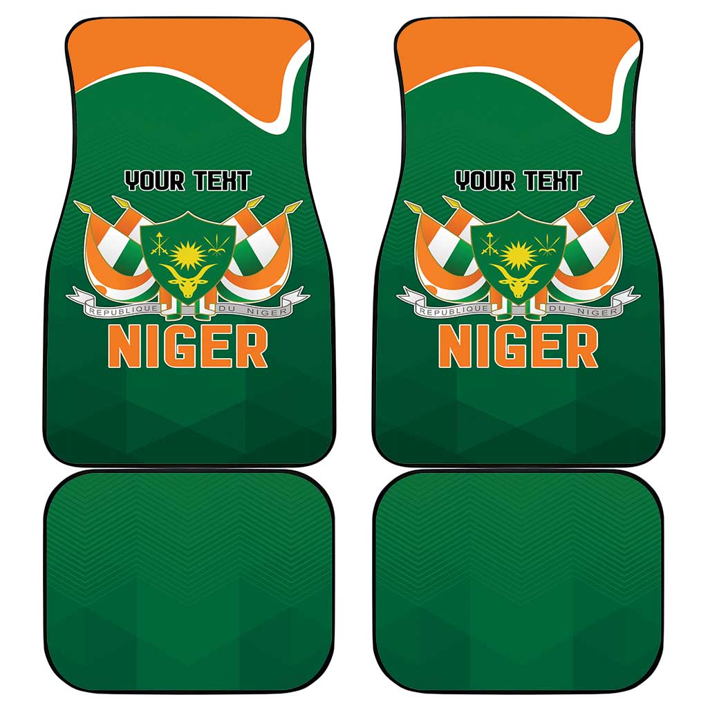 Niger Republic Day Personalized Car Mats Fraternite Travail Progres LT9 - Wonder Print Shop