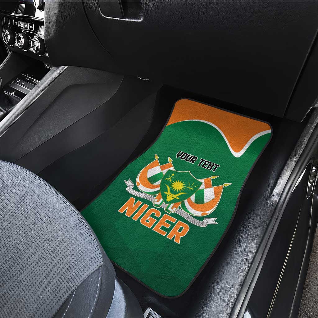 Niger Republic Day Personalized Car Mats Fraternite Travail Progres LT9 - Wonder Print Shop