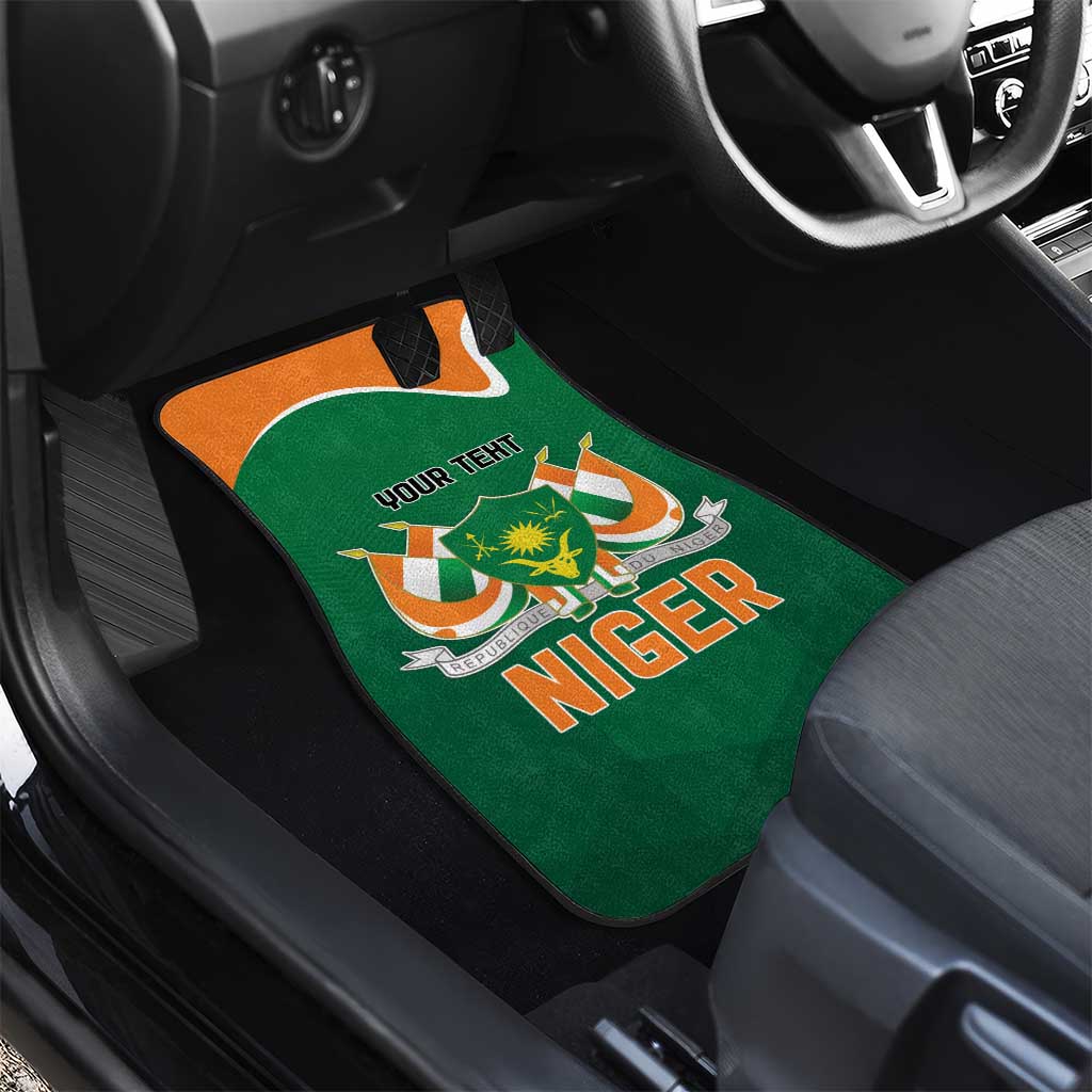 Niger Republic Day Personalized Car Mats Fraternite Travail Progres LT9 - Wonder Print Shop