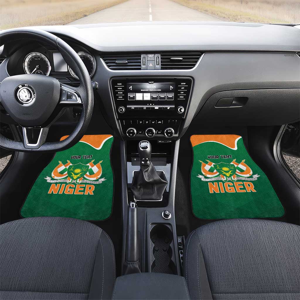 Niger Republic Day Personalized Car Mats Fraternite Travail Progres LT9 - Wonder Print Shop