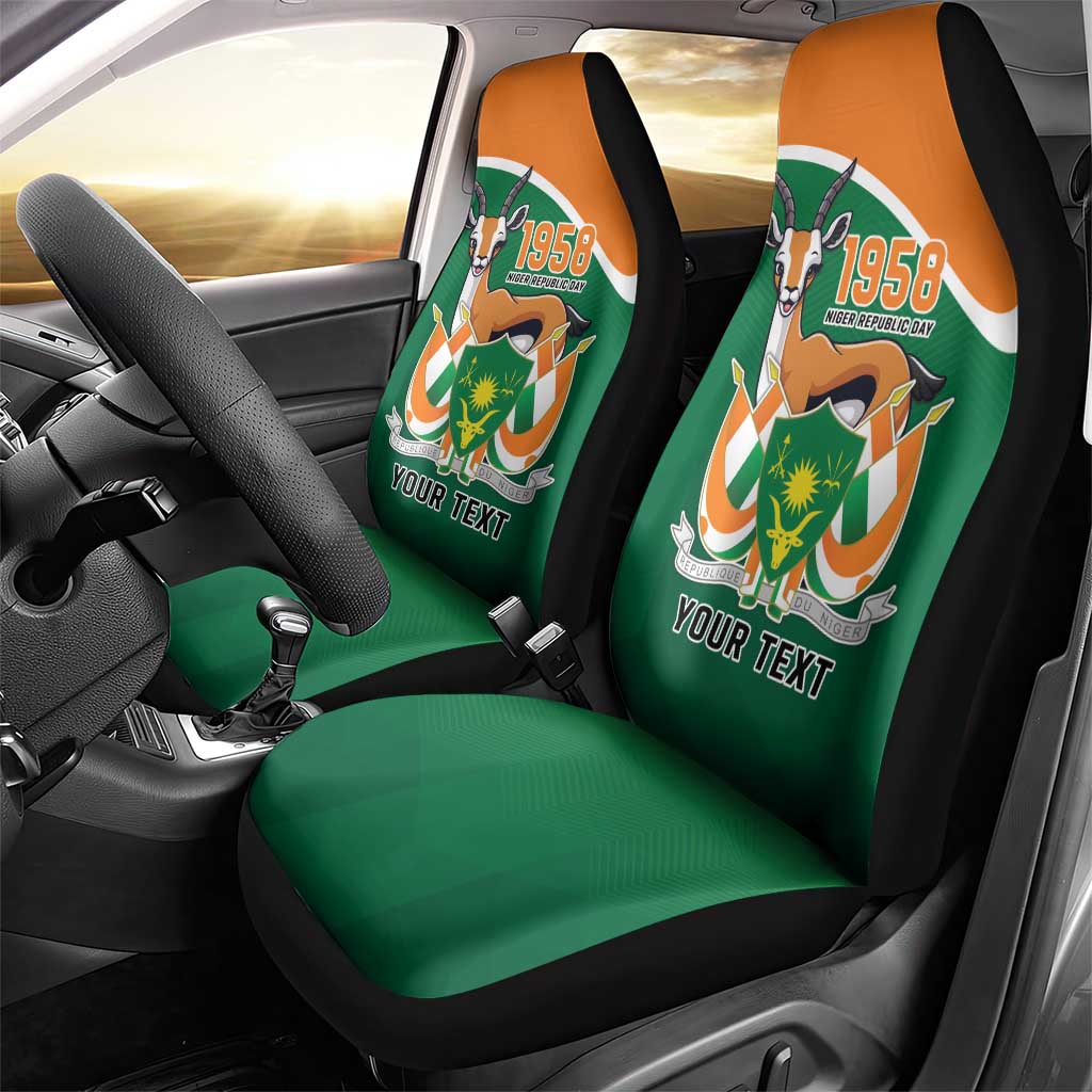Niger Republic Day Personalized Car Seat Cover Fraternite Travail Progres LT9 - Wonder Print Shop