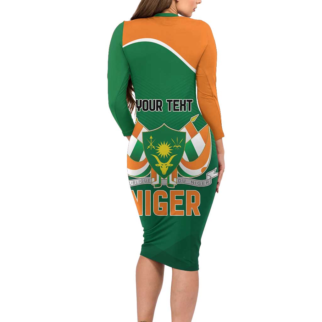Niger Republic Day Personalized Family Matching Long Sleeve Bodycon Dress and Hawaiian Shirt Fraternite Travail Progres LT9 - Wonder Print Shop