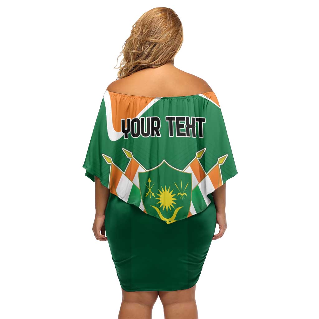 Niger Republic Day Personalized Family Matching Off Shoulder Short Dress and Hawaiian Shirt Fraternite Travail Progres LT9 - Wonder Print Shop
