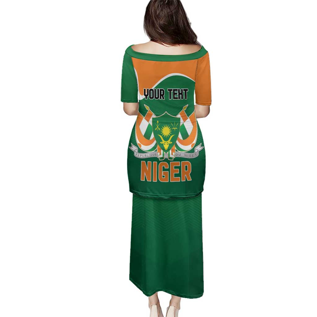 Niger Republic Day Personalized Family Matching Puletasi and Hawaiian Shirt Fraternite Travail Progres - Wonder Print Shop