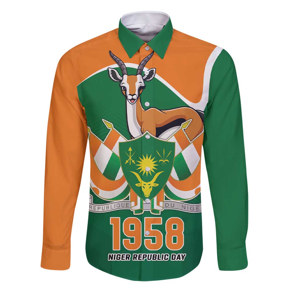 Niger Republic Day Personalized Family Matching Short Sleeve Bodycon Dress and Hawaiian Shirt Fraternite Travail Progres - Wonder Print Shop