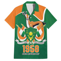 Niger Republic Day Personalized Hawaiian Shirt Fraternite Travail Progres - Wonder Print Shop
