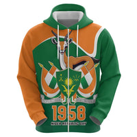 Niger Republic Day Personalized Hoodie Fraternite Travail Progres - Wonder Print Shop