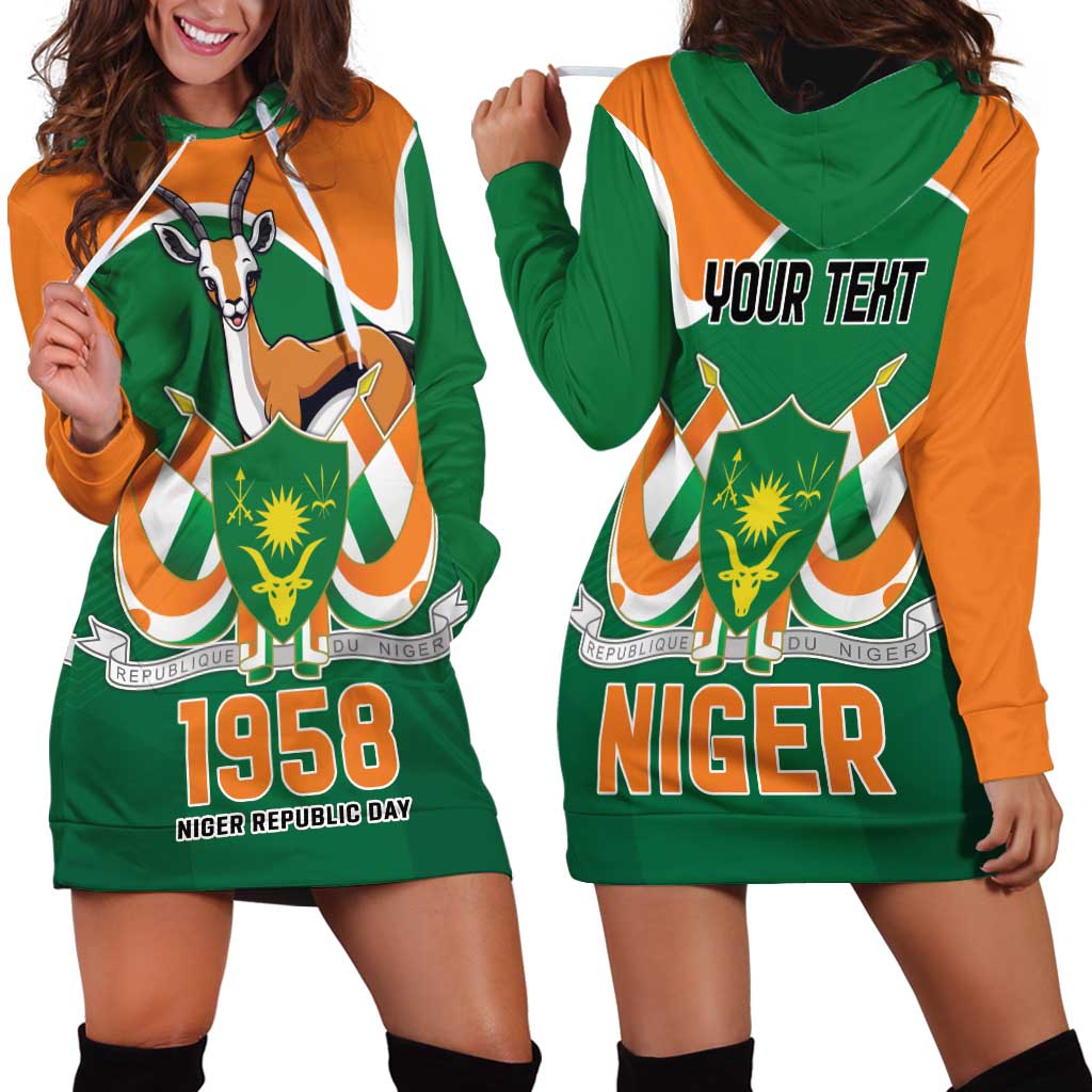 Niger Republic Day Personalized Hoodie Dress Fraternite Travail Progres - Wonder Print Shop