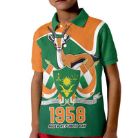 Niger Republic Day Personalized Kid Polo Shirt Fraternite Travail Progres - Wonder Print Shop