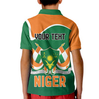Niger Republic Day Personalized Kid Polo Shirt Fraternite Travail Progres - Wonder Print Shop