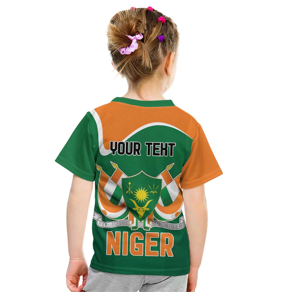 Niger Republic Day Personalized Kid T Shirt Fraternite Travail Progres - Wonder Print Shop