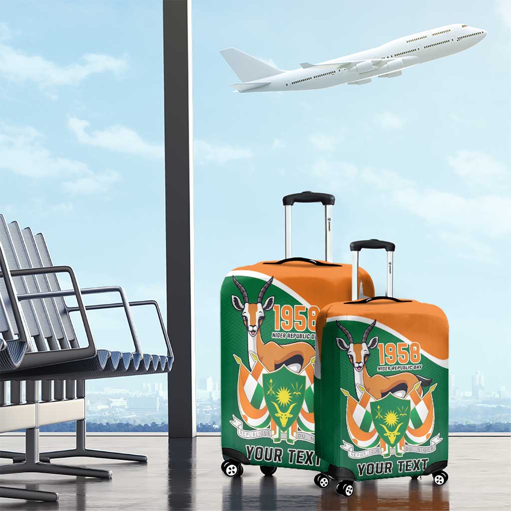 Niger Republic Day Personalized Luggage Cover Fraternite Travail Progres - Wonder Print Shop
