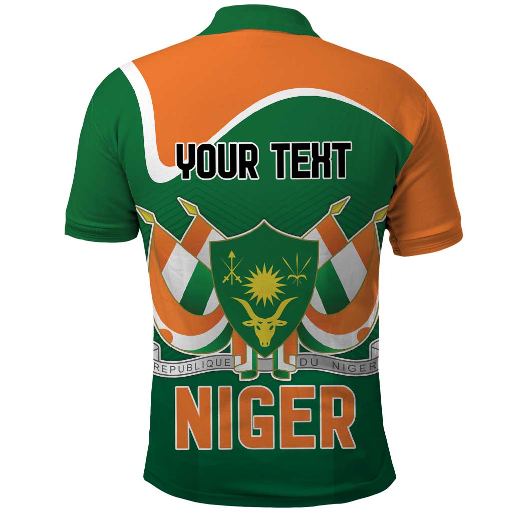 Niger Republic Day Personalized Polo Shirt Fraternite Travail Progres - Wonder Print Shop