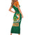 Niger Republic Day Personalized Short Sleeve Bodycon Dress Fraternite Travail Progres - Wonder Print Shop