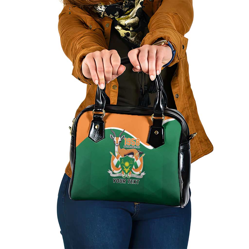 Niger Republic Day Personalized Shoulder Handbag Fraternite Travail Progres