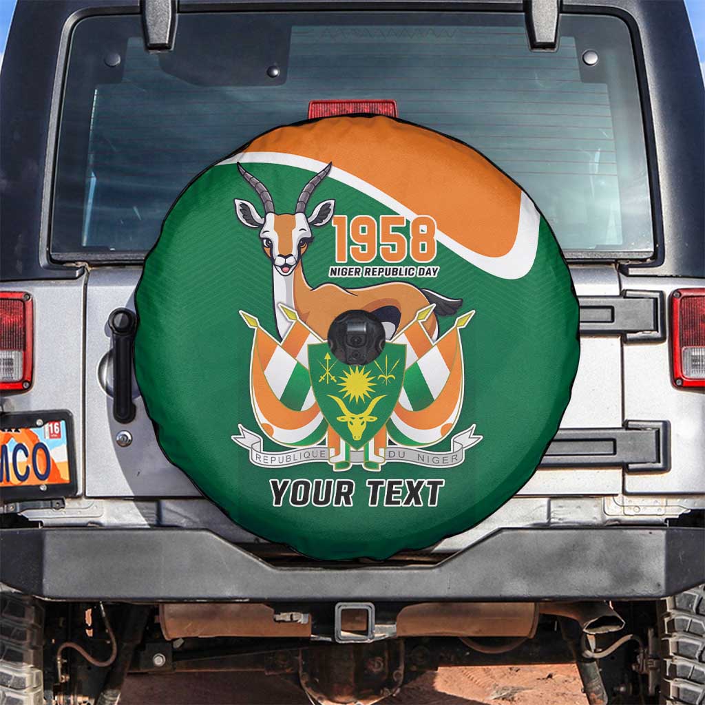 Niger Republic Day Personalized Spare Tire Cover Fraternite Travail Progres - Wonder Print Shop