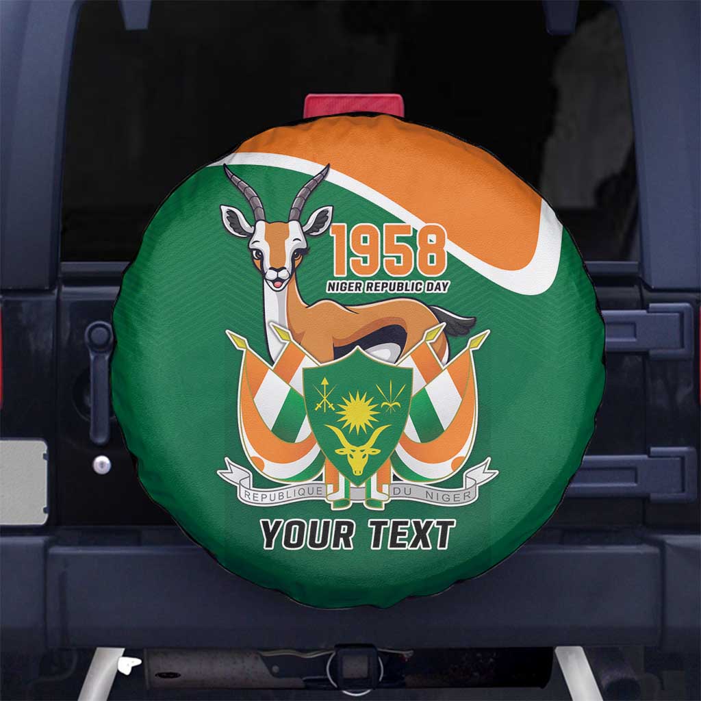 Niger Republic Day Personalized Spare Tire Cover Fraternite Travail Progres - Wonder Print Shop