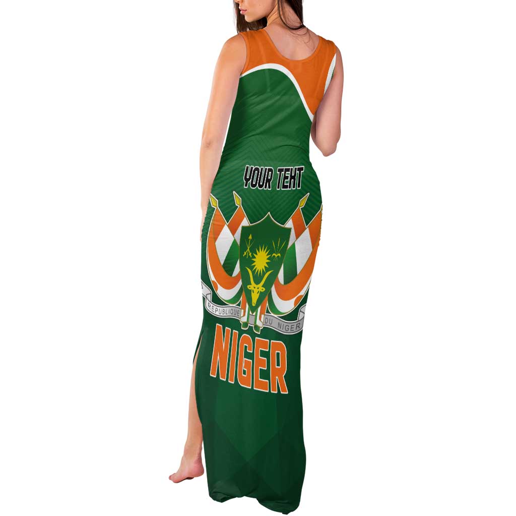 Niger Republic Day Personalized Tank Maxi Dress Fraternite Travail Progres - Wonder Print Shop