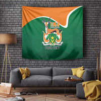 Niger Republic Day Personalized Tapestry Fraternite Travail Progres - Wonder Print Shop