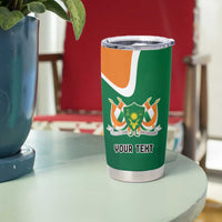 Niger Republic Day Personalized Tumbler Cup Fraternite Travail Progres - Wonder Print Shop