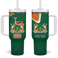 Niger Republic Day Personalized Tumbler With Handle Fraternite Travail Progres - Wonder Print Shop