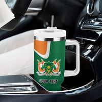 Niger Republic Day Personalized Tumbler With Handle Fraternite Travail Progres - Wonder Print Shop