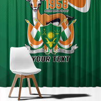 Niger Republic Day Personalized Window Curtain Fraternite Travail Progres - Wonder Print Shop