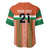 Equipe de Football Du Niger Custom Baseball Jersey LT9 - Wonder Print Shop