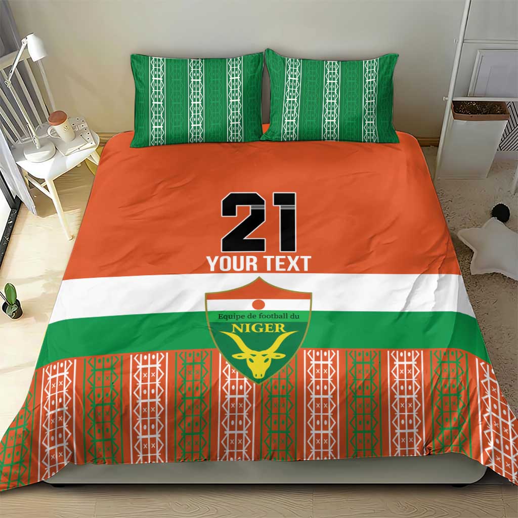 Equipe de Football Du Niger Custom Bedding Set LT9 - Wonder Print Shop