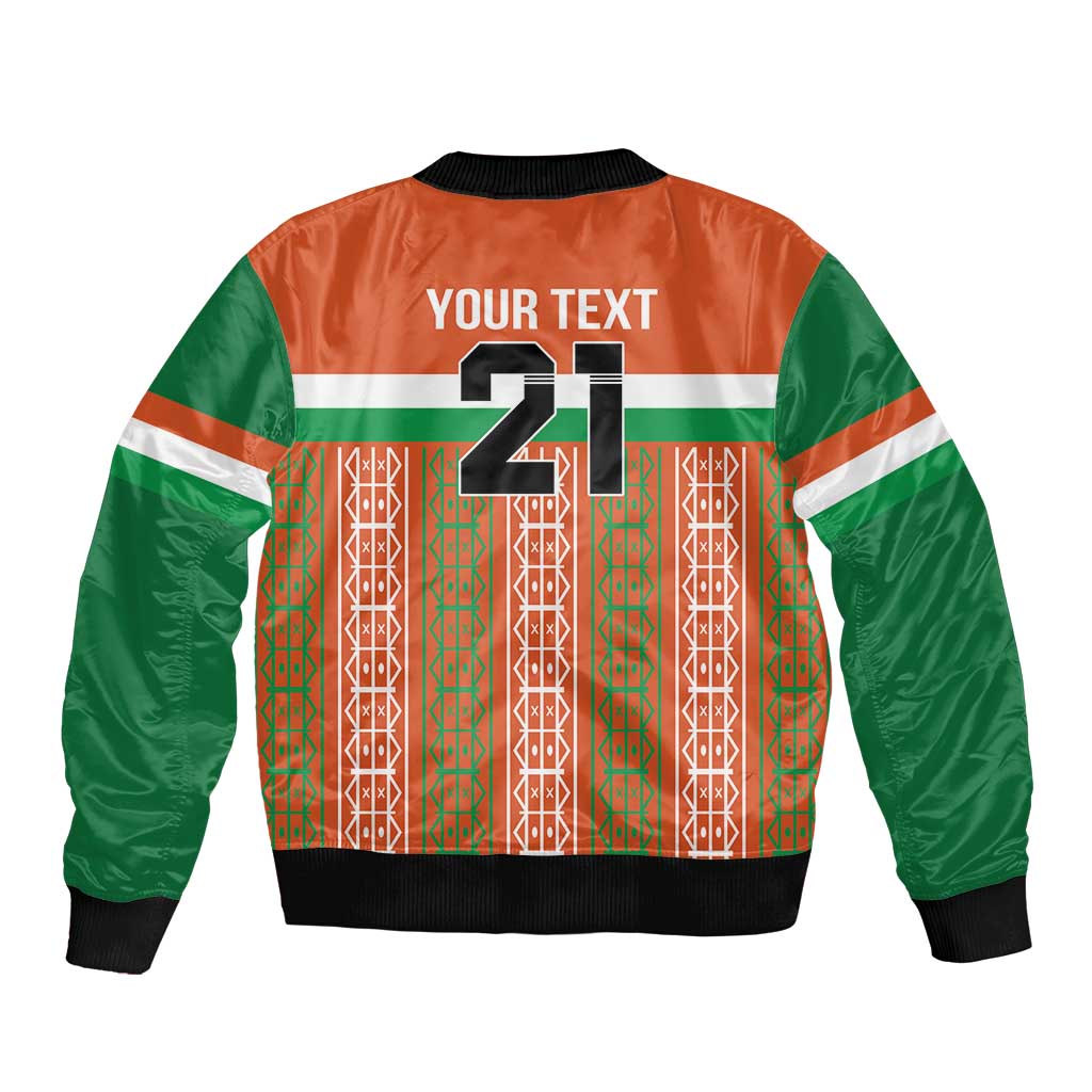 Equipe de Football Du Niger Custom Bomber Jacket LT9 - Wonder Print Shop