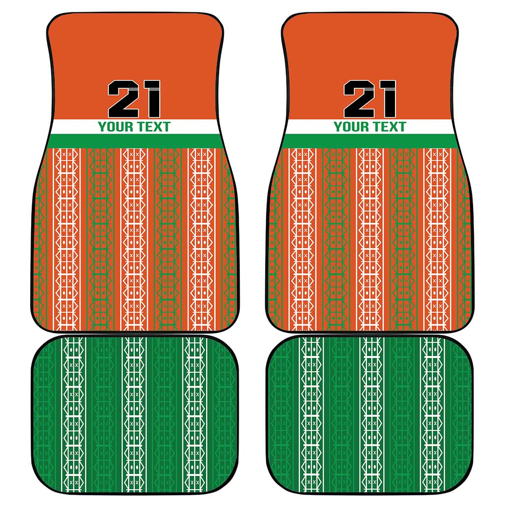 Equipe de Football Du Niger Custom Car Mats LT9 - Wonder Print Shop