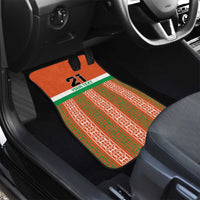 Equipe de Football Du Niger Custom Car Mats LT9 - Wonder Print Shop