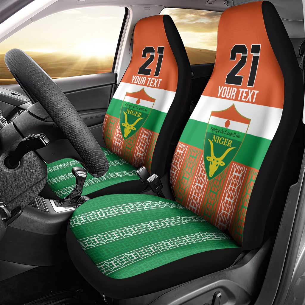 Equipe de Football Du Niger Custom Car Seat Cover LT9 - Wonder Print Shop