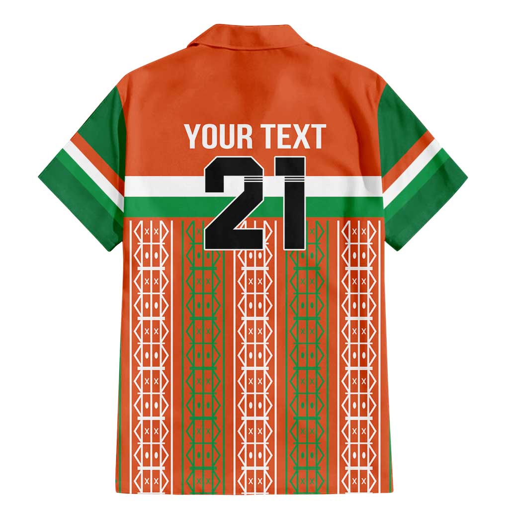 Equipe de Football Du Niger Custom Family Matching Mermaid Dress and Hawaiian Shirt LT9 - Wonder Print Shop