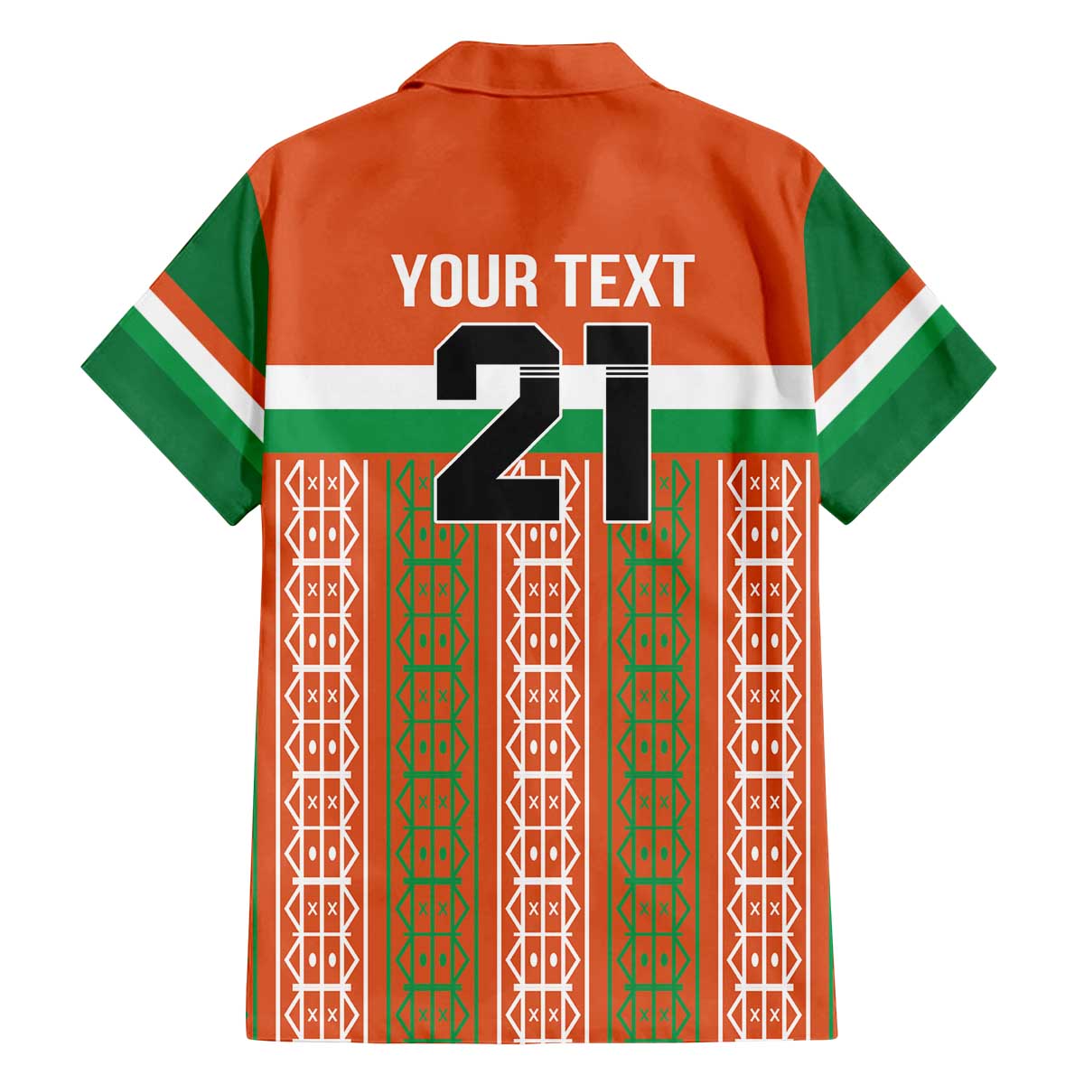 Equipe de Football Du Niger Custom Family Matching Off The Shoulder Long Sleeve Dress and Hawaiian Shirt - Wonder Print Shop