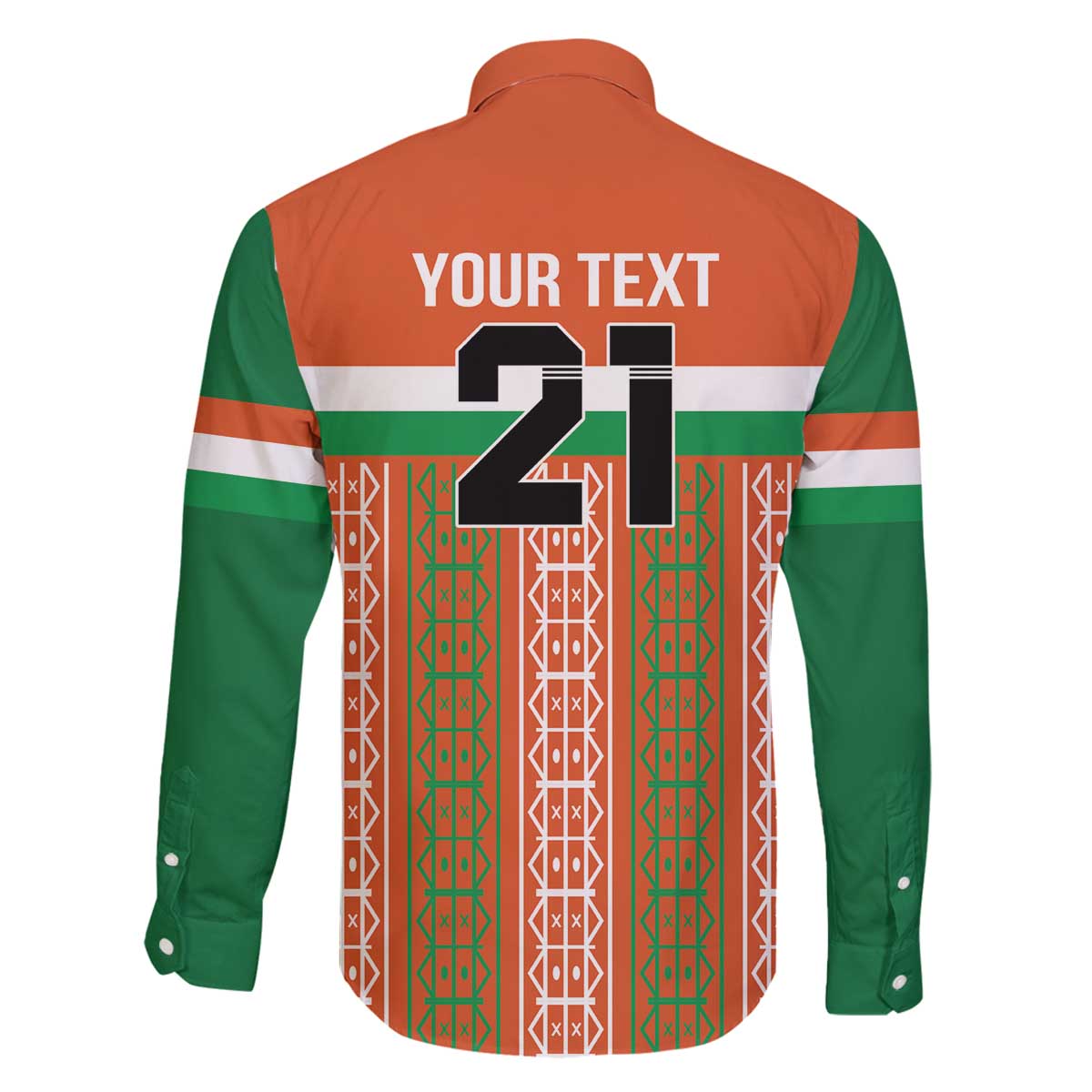 Equipe de Football Du Niger Custom Family Matching Off The Shoulder Long Sleeve Dress and Hawaiian Shirt - Wonder Print Shop