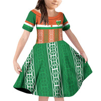 Equipe de Football Du Niger Custom Family Matching Off Shoulder Short Dress and Hawaiian Shirt LT9 - Wonder Print Shop