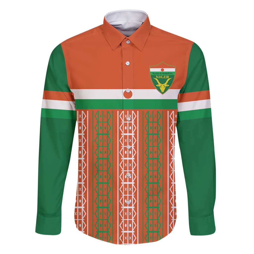 Equipe de Football Du Niger Custom Family Matching Short Sleeve Bodycon Dress and Hawaiian Shirt - Wonder Print Shop