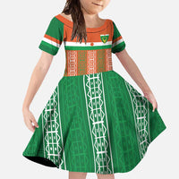 Equipe de Football Du Niger Custom Family Matching Tank Maxi Dress and Hawaiian Shirt - Wonder Print Shop