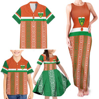 Equipe de Football Du Niger Custom Family Matching Tank Maxi Dress and Hawaiian Shirt - Wonder Print Shop