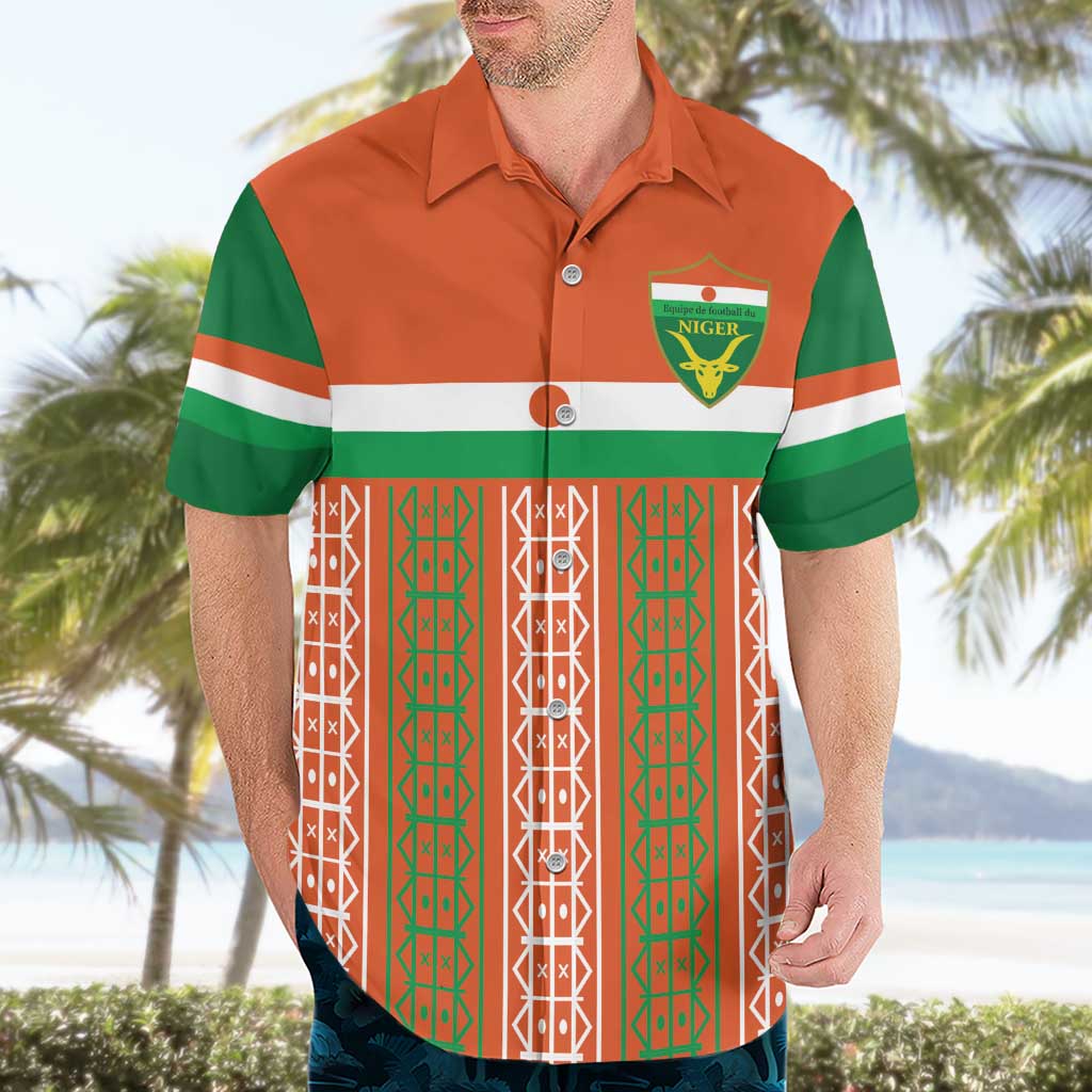 Equipe de Football Du Niger Custom Hawaiian Shirt - Wonder Print Shop