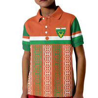 Equipe de Football Du Niger Custom Kid Polo Shirt - Wonder Print Shop